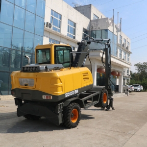 100型輪式抓木機  