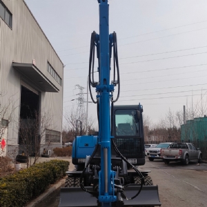 100型輪式抓木機  